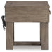Signature Design Grayish Brown/White Rectangular End Table