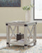 Signature Design Whitewash Rectangular End Table
