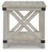 Signature Design Whitewash Rectangular End Table