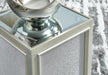 Signature Design Silver Finish Nesting End Tables (2/CN)