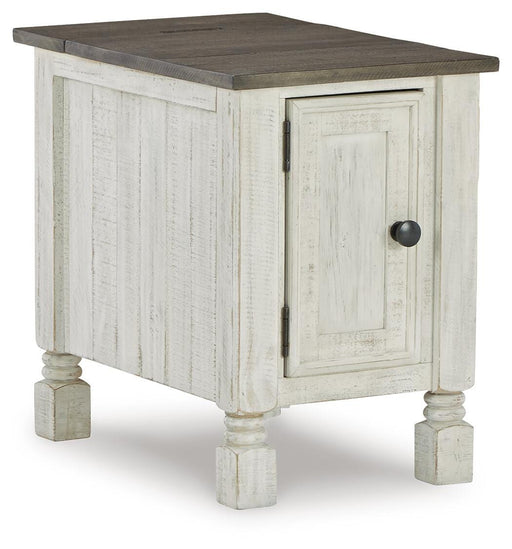 Signature Design White/Gray Chair Side End Table