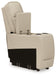 Signature Design Almond 5-Piece Reclining Sectional with Console