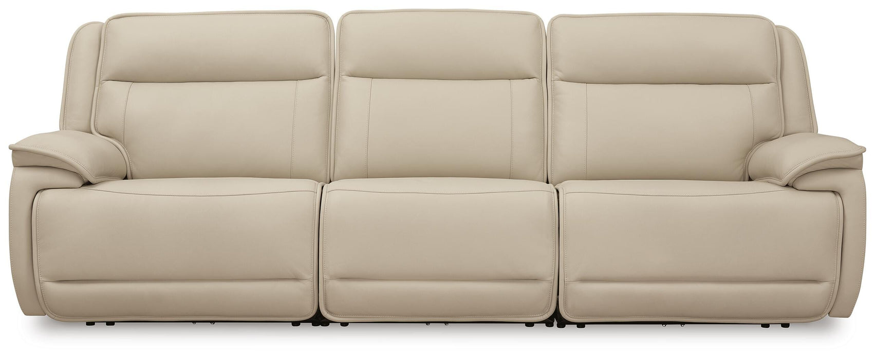 Signature Design Almond 3-Piece Power Reclining Sofa Sectional