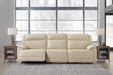 Signature Design Almond 3-Piece Power Reclining Sofa Sectional