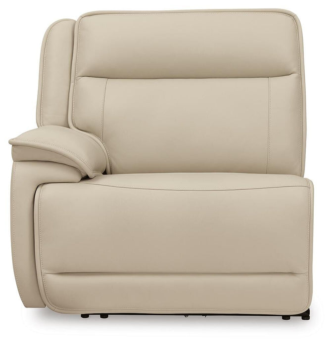 Signature Design Almond 4-Piece Reclining Sectional