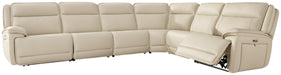 Signature Design Almond 6-Piece Reclining Sectional