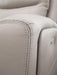 Benchcraft Gray 6-Piece Power Reclining Sectional with Storage Console