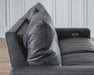 Benchcraft Blue 5-Piece Power Reclining Sectional