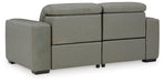 Signature Design Gray 2-Piece Power Reclining Sectional