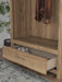 Signature Design Brown Hall Tree with Storage Bench
