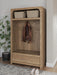 Signature Design Brown Hall Tree with Storage Bench