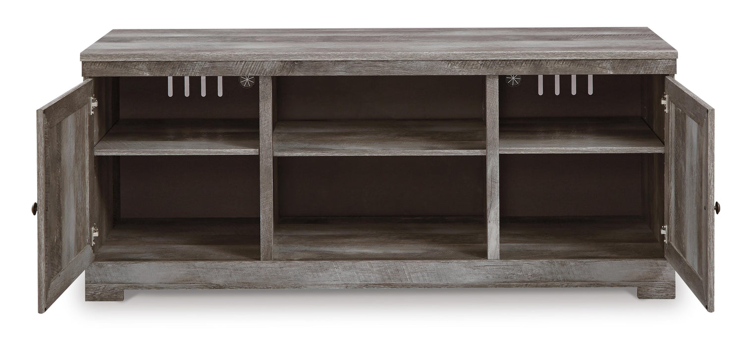 Signature Design Gray 4-Piece Entertainment Center