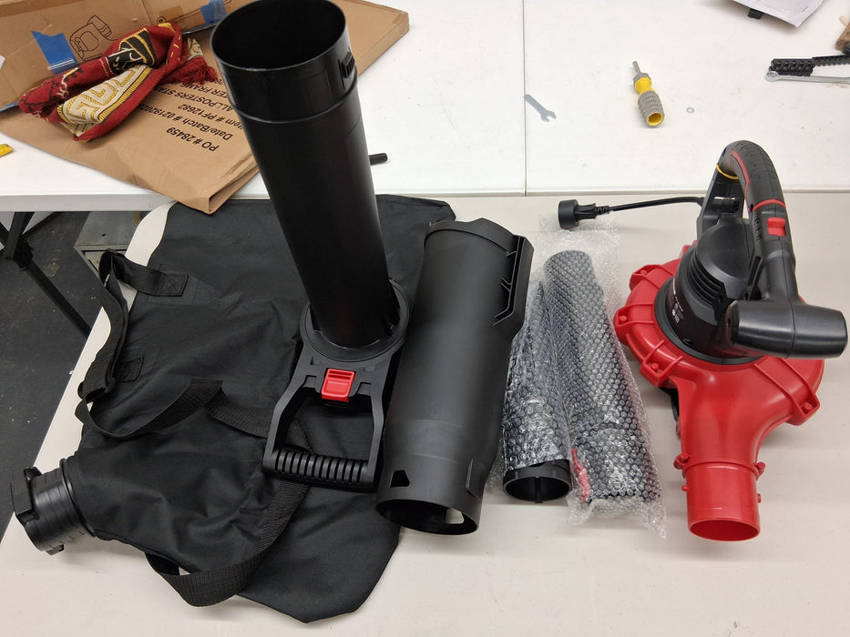 Hyper Tough 12 Amp Electric Leaf Blower and Vacuum Combo HT21-401-002-05 [New]