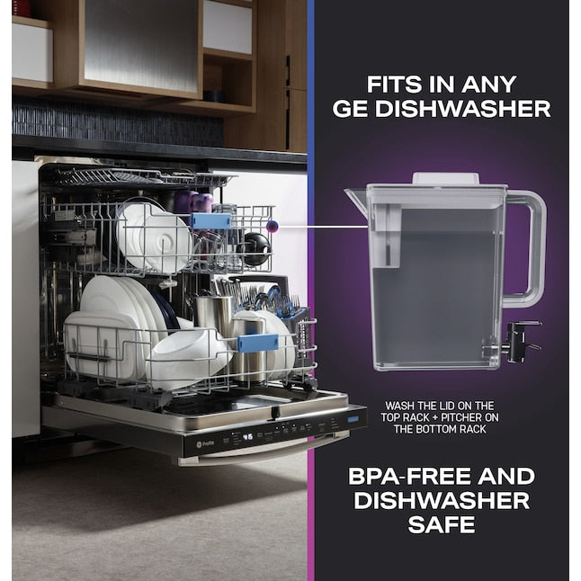 GE Profile Standard-Depth 28.7-cu ft 4 -Door 36-in Wide Smart Compatible French Door Refrigerator with Ice Maker with Water Dispenser ( Fingerprint-resistant Stainless Steel ) ENERGY STAR Certified - display_model