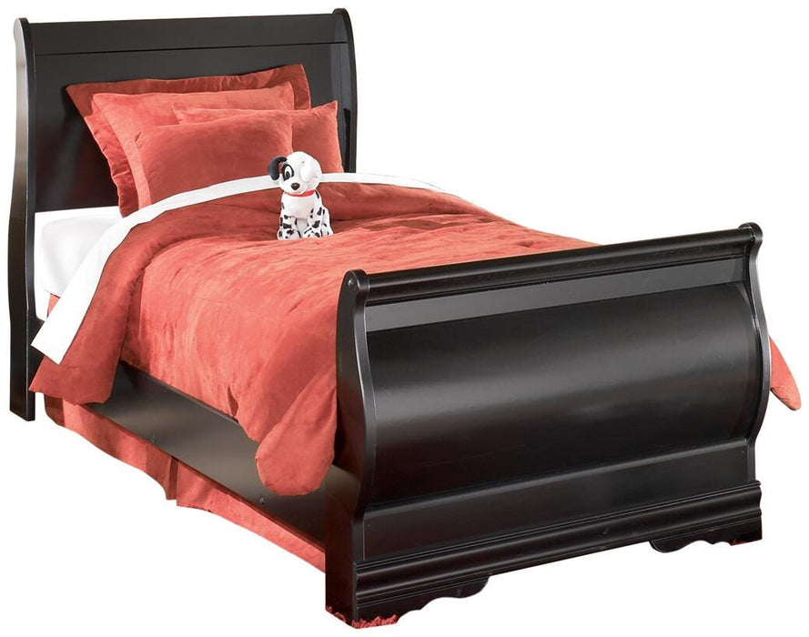Huey Vineyard Black Huey Vineyard Twin Sleigh Bed