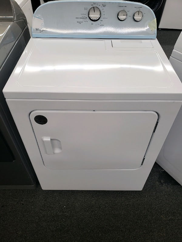 Whirlpool 7-cu ft Vented Electric Dryer (White) - display_model