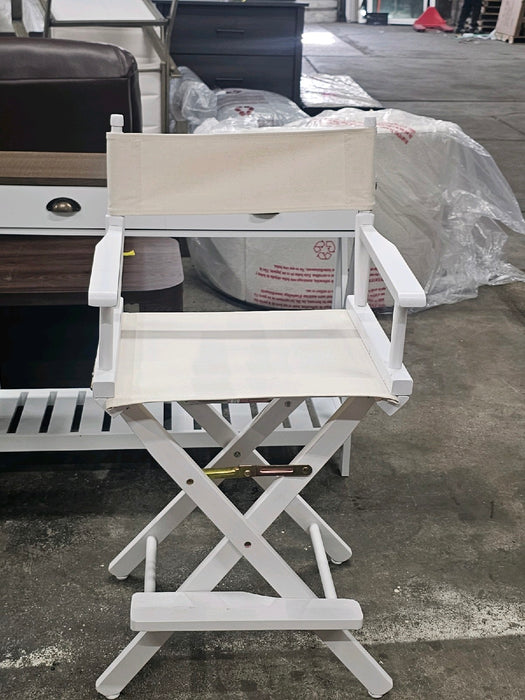 30" Folding Director Chair with Canvas - new