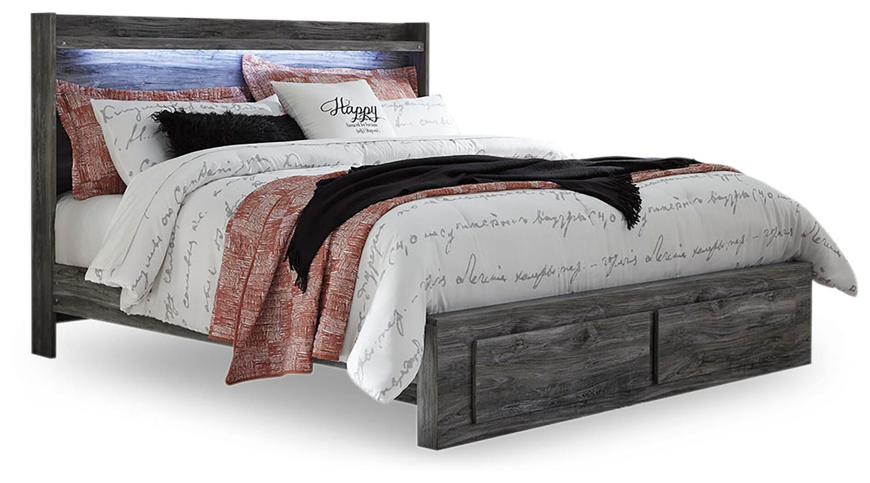 Baystorm Gray Panel Bedroom Collection