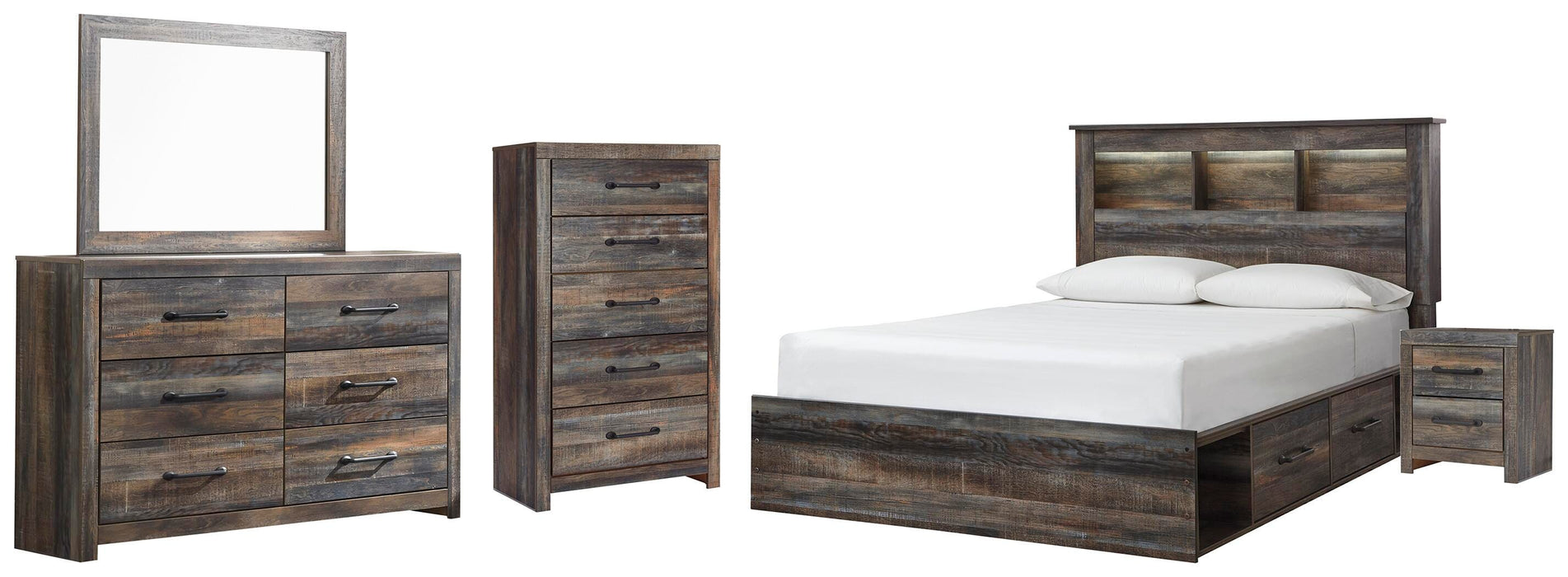 Drystan Multi Bookcase Bedroom Collection