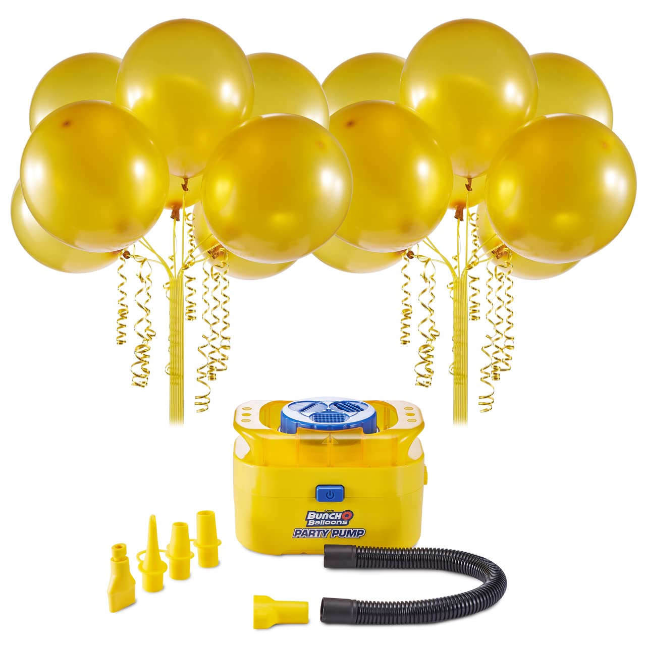 Zuru Bunch O Balloons Portable Party Balloon Electric Air Pump Starter Pump W/ 16 Balloons (colors vary) - new