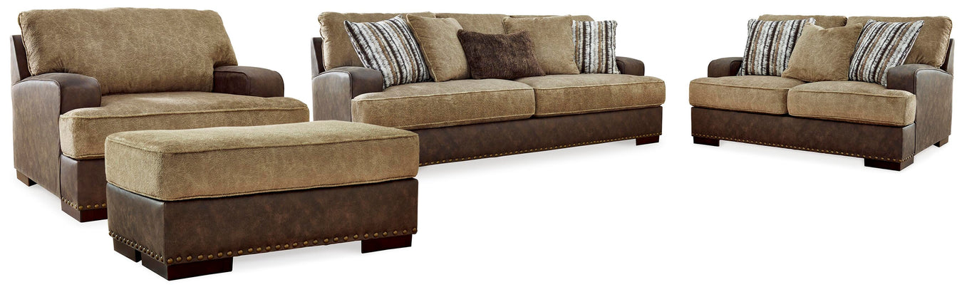4 Piece Living Room Set