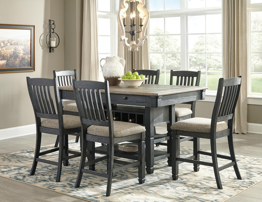 Tyler Creek Black/Gray Dining Collection