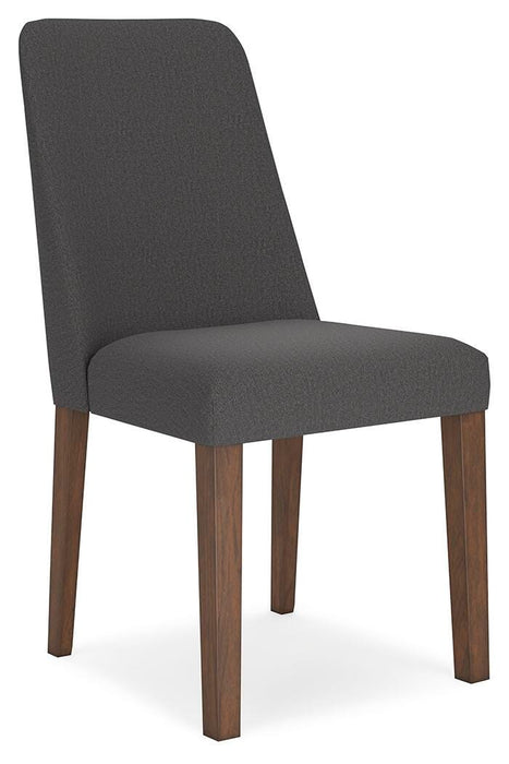 Lyncott Charcoal/Brown Lyncott Dining Chair