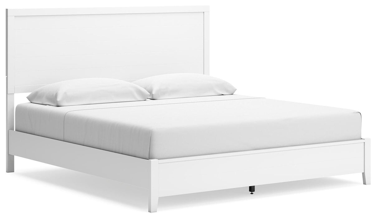 Binterglen White Binterglen King Panel Bed