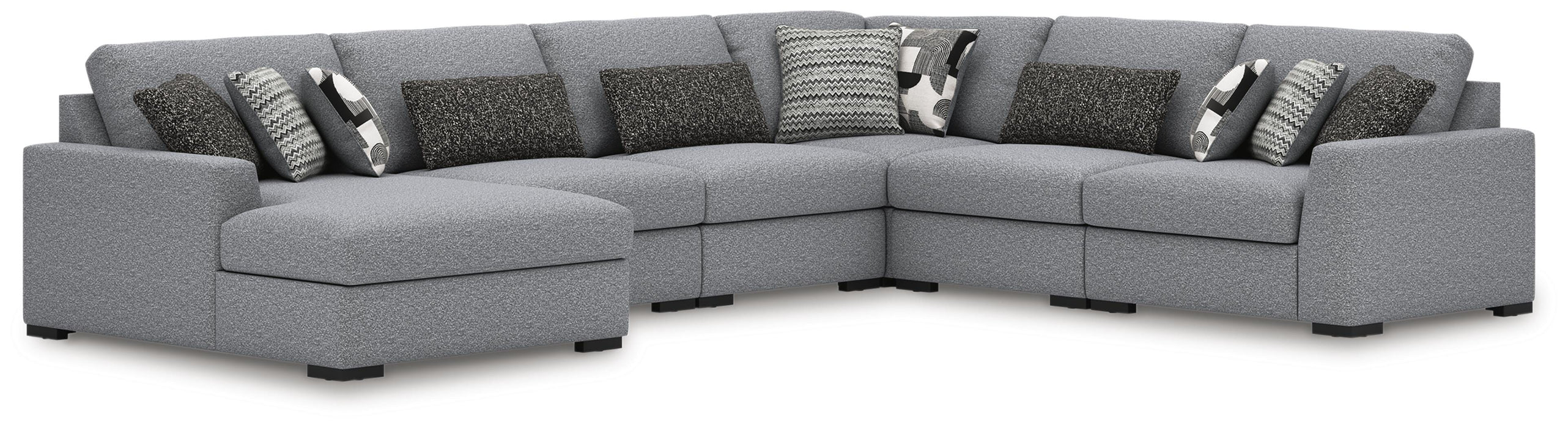 Bealton Salt and Pepper Bealton 6-Piece Sectional with Chaise
