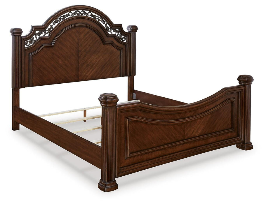 Lavinton Brown Lavinton California King Poster Bed