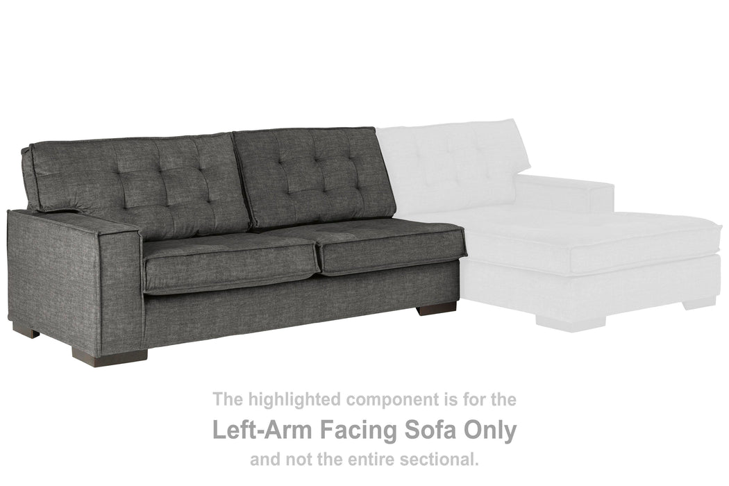 Coulee Point Charcoal Living Room Collection
