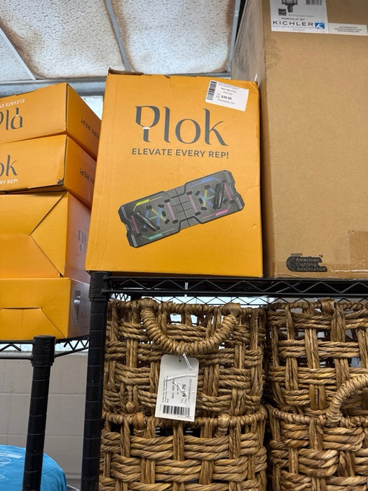 Portable Home Gym & Workout Equipment | Foldable Push Up Board for Men, Women & Teenagers | Sturdy Strength Training Equipment | Resistance bands for working out | Exercise & Pilates, Calist