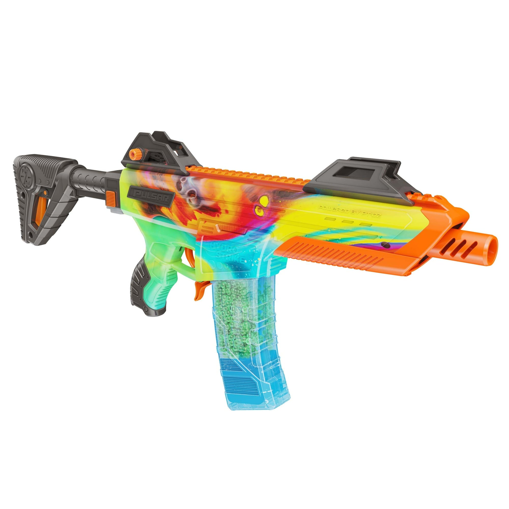 Hydro Strike Pulsar Pro Battery Gel Bead Blaster with 5000 Water Beads - Recommended for Ages 14 and up - open_box