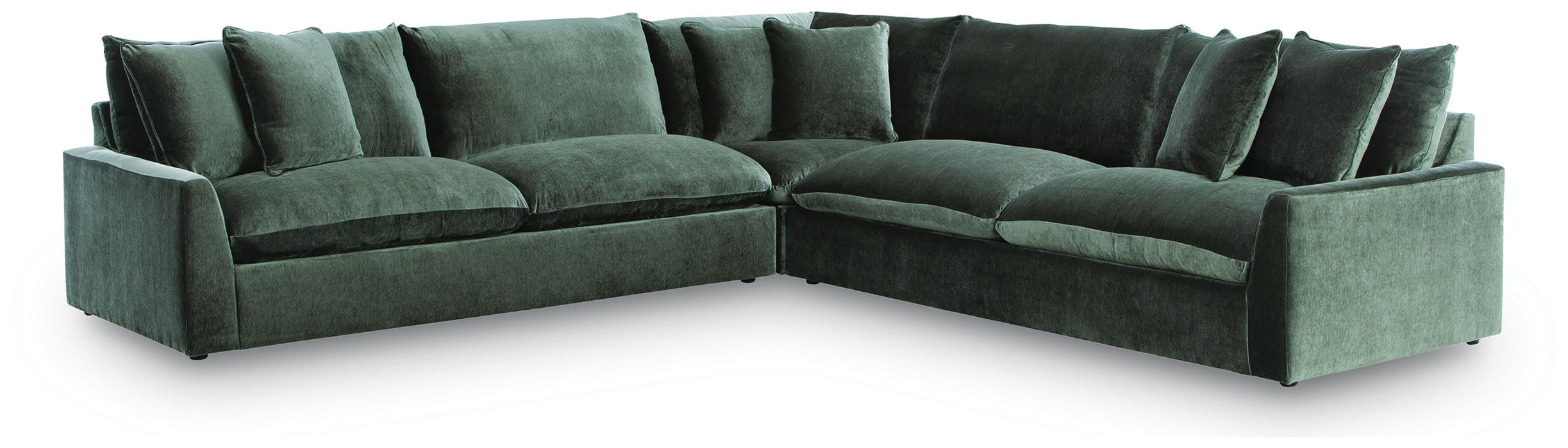 Carriage View Jade Carriage View 3-Piece Sectional