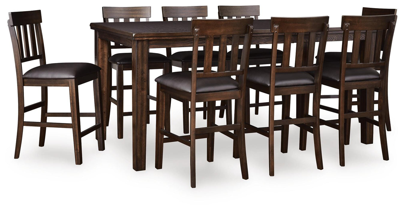Haddigan Dark Brown Dining Collection