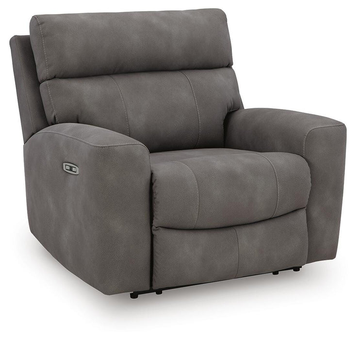 Next-Gen Durapella Slate PWR Recliner/ADJ Headrest