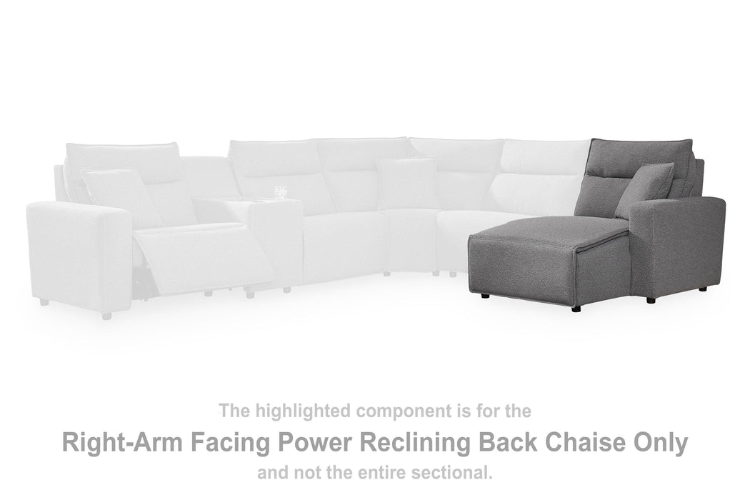 Modmax II Salt and Pepper Living Room Collection