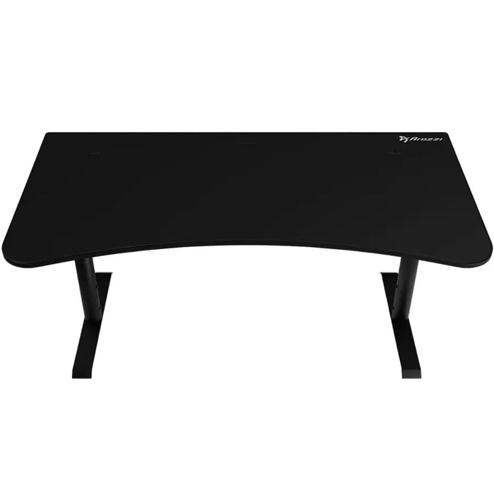Arozzi - Arena Ultrawide Curved Gaming Desk - Pure Black - open_box