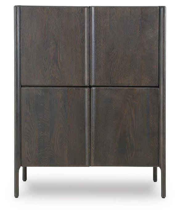 Orsonal Espresso Brown Accent Cabinet