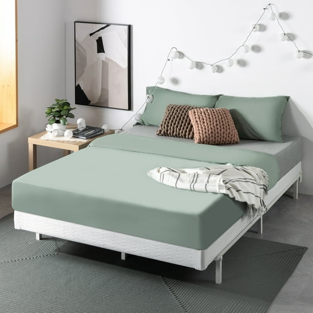 Zinus 5" Metal Smart Box Spring with Quick Assembly, Mattress Foundation, King - open_box
