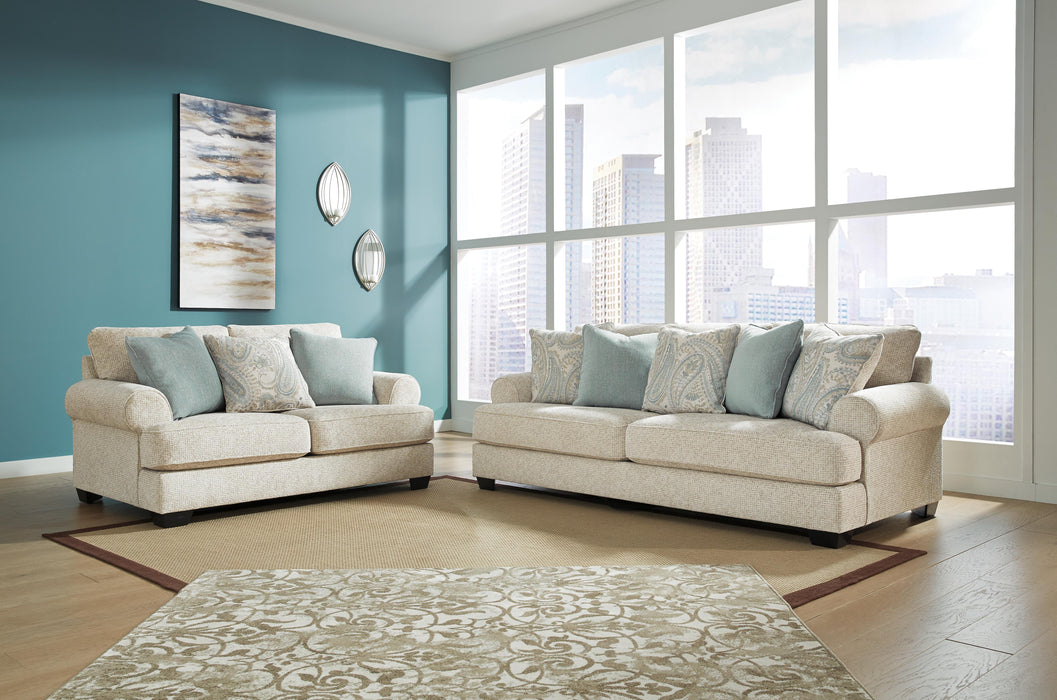 Monaghan Sandstone Monaghan Sofa and Loveseat