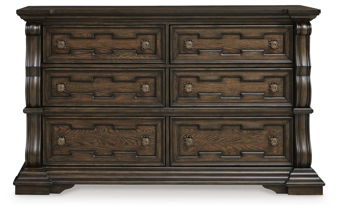 Maylee Dark Brown Dresser