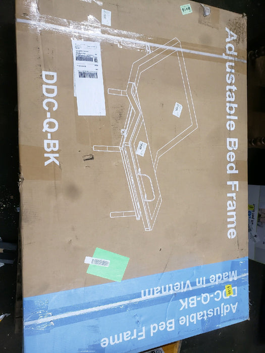 CONCETTA Electric Bed Queen Size, Zero Gravity Bed with Wireless Remote, Ergonomic Adjustable, 2 USB Ports, Black - new