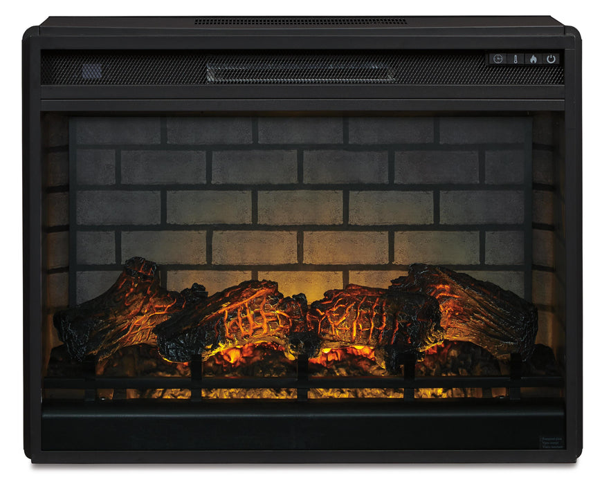 Entertainment Accessories Black LG Fireplace Insert Infrared