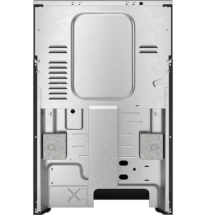 GE - 5.3 Cu. Ft. Freestanding Electric Range with Steam Cleaning and 4 Burner Radiant Cooktop - Stainless Steel - new