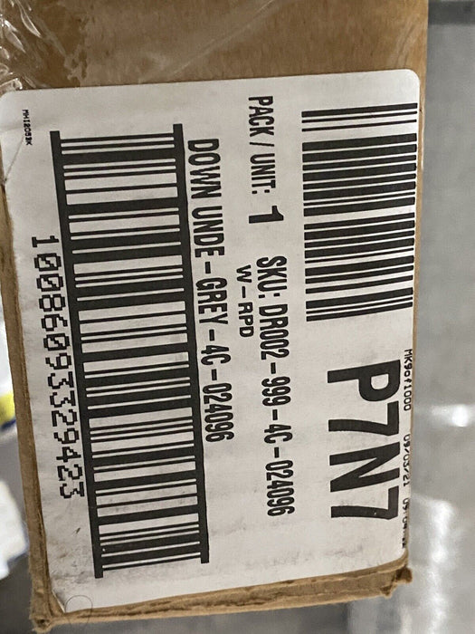 Mohawk Premium Dual Surface Rug Pad 2 ft x 8 ft (24 in x 96) in Gray - open_box