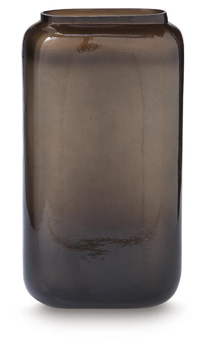 Sumner Gray/Gold Finish Vase
