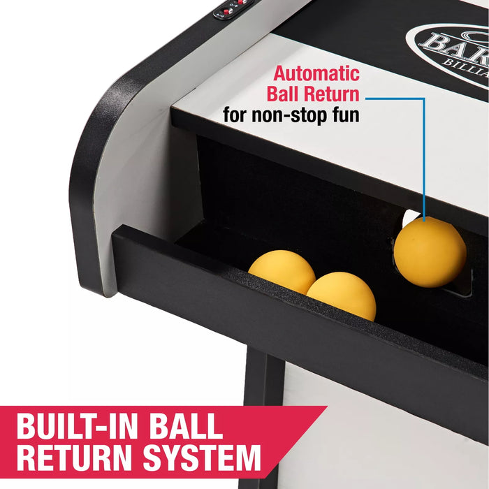 7 ft Roll and Score Game with 3 Balls, Arcade Sound Effects and LED Scorer, by MD Sports - open_box