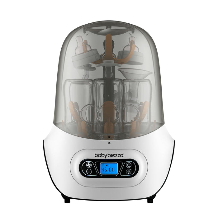 Baby Brezza Baby Bottle Sterilizer and Dryer Machine – Electric Steam Sterilization - Universal Fit - Pacifiers, Glass, Plastic, and Newborn Feeding Bottles - open_box