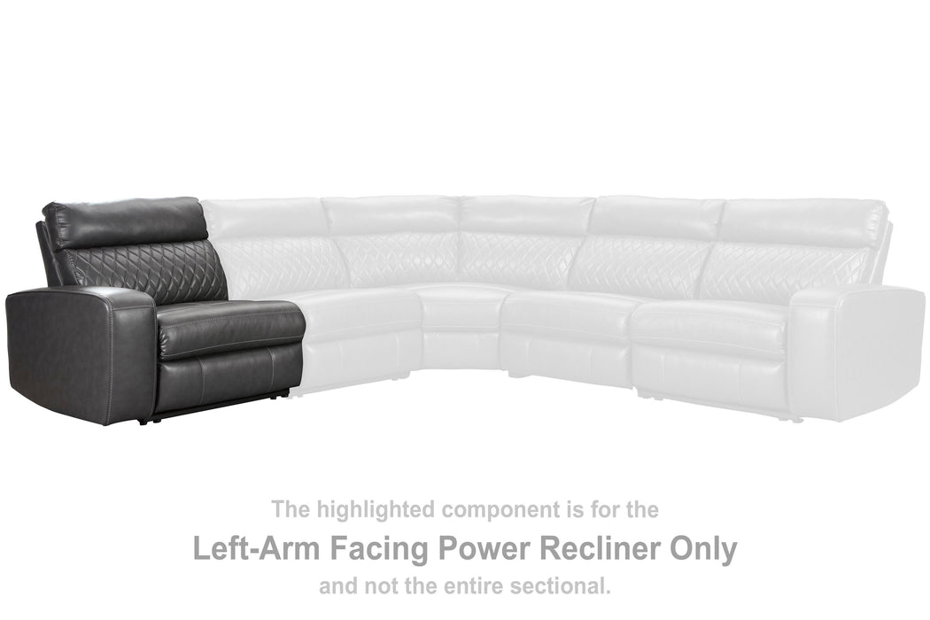 Samperstone Gray Living Room Collection